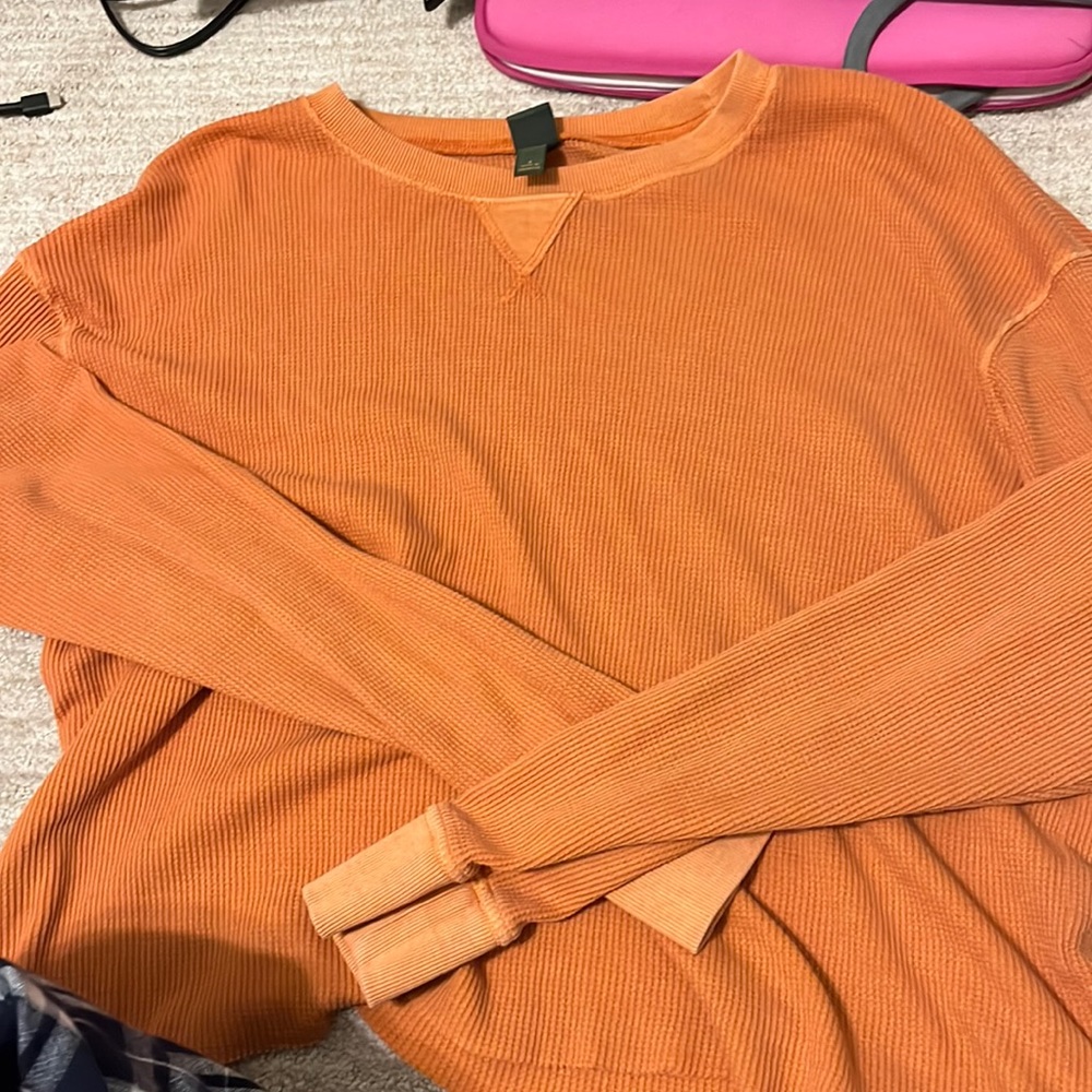 orange wild fable long sleeve